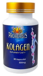 Fischkollagen 90 500 MG Kapsel gesunde Gelenke PROHERBIS - Biogo.de